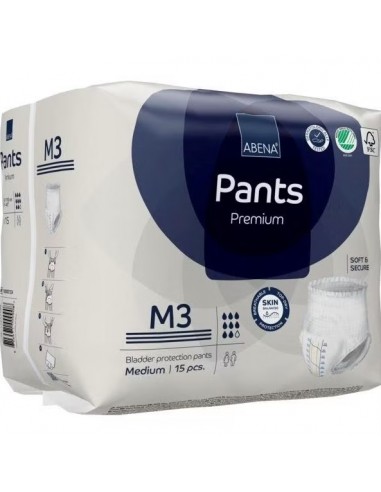 ABENA PANTS (CULOTTES) T.M3 x15...